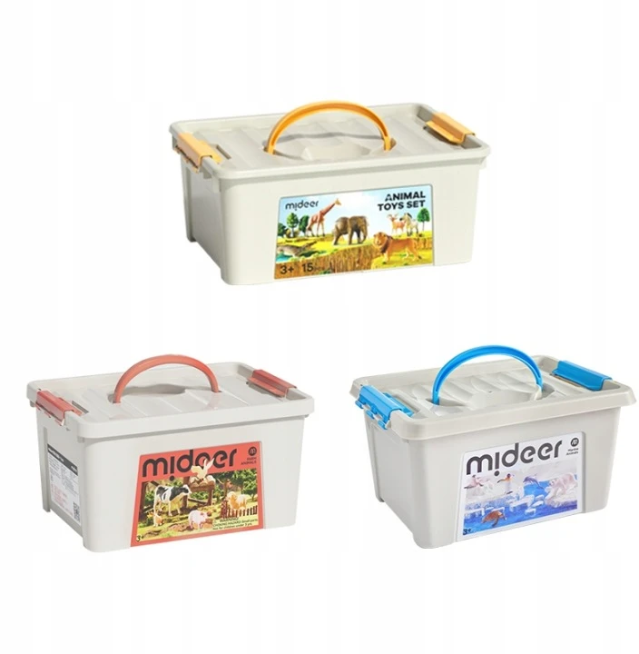 11 vnt. „Mideer Farm Animals“ kolekcionavimo rinkinys