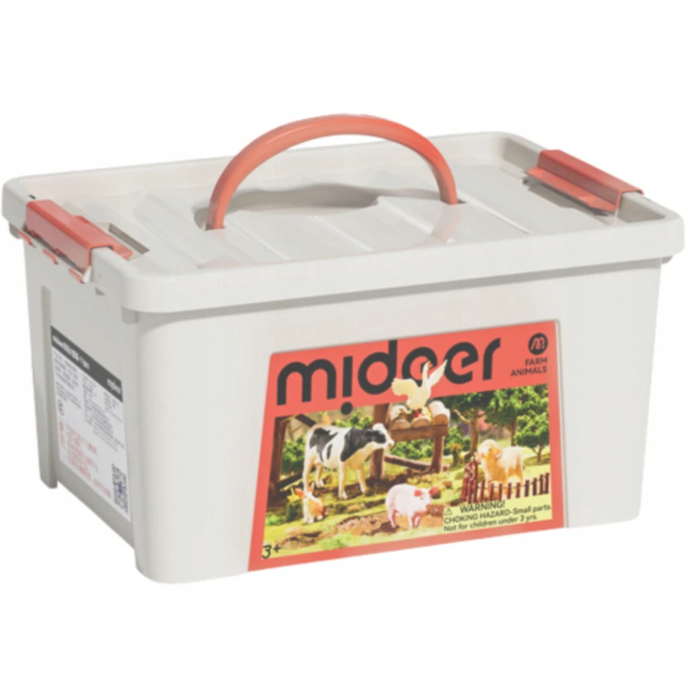 11 vnt. „Mideer Farm Animals“ kolekcionavimo rinkinys
