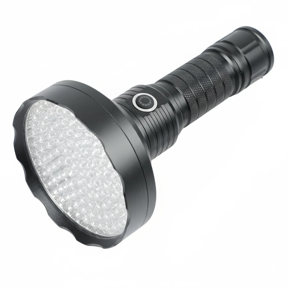 128 LED 395 nm USB-C SONOVO UV žibintuvėlis gintarui ir aptikimui