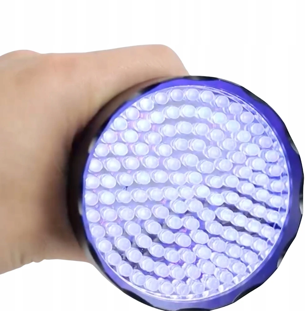 128 LED 395 nm USB-C SONOVO UV žibintuvėlis gintarui ir aptikimui
