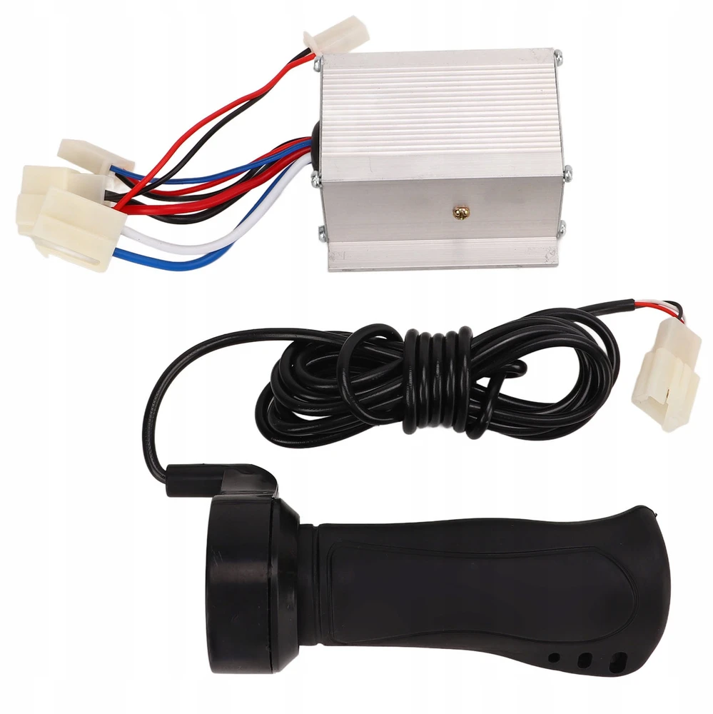 12V 250W ŠEPEČIŲ VARIKLIO VALDIKLIS + DROSELIO RANKENA
