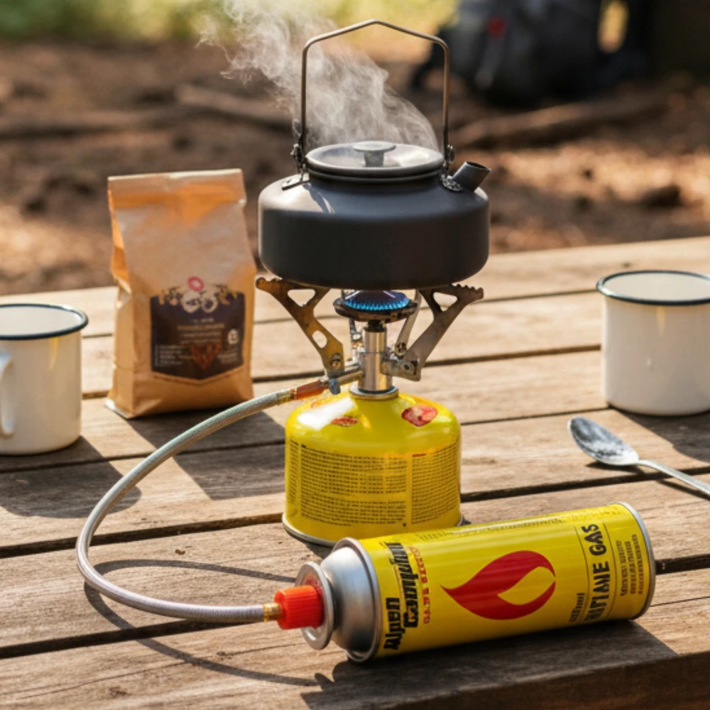 12x DUJŲ kasetė dujinė kasetė ALPEN CAMPING 400ml krosnelės degiklis grilis