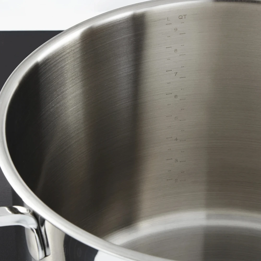 15 litrų plieno puodas, DIDELIS, indukcinis, 28 cm, su dangčiu HELIX BergHOFF