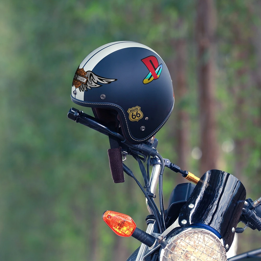 153 lipdukų rinkinys automobiliniam MOTOR šalmui UV