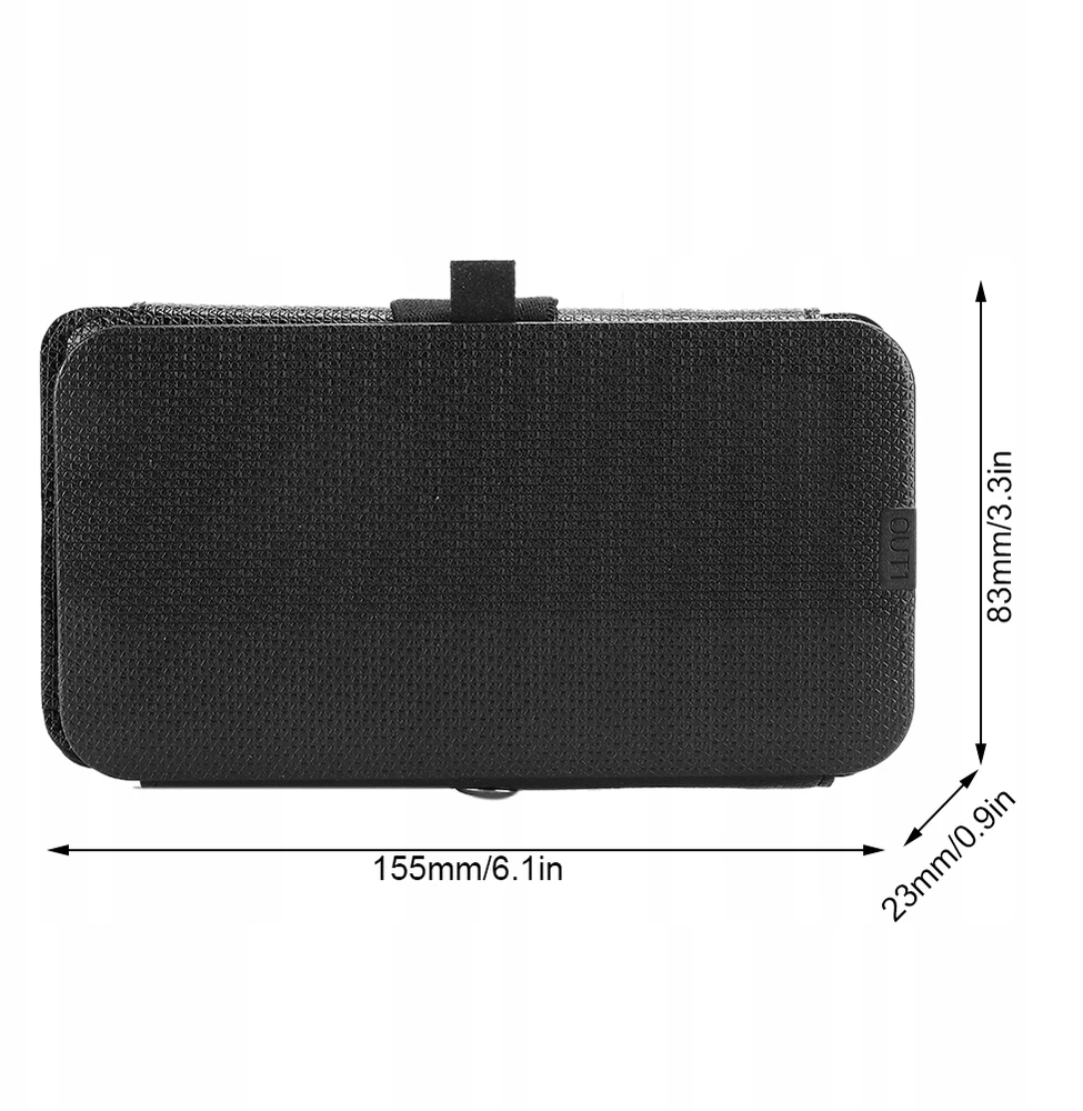 155x83x23 mm sulankstomas saulės skydelis, skirtas žygiams, žvejybai ir stovyklavimui