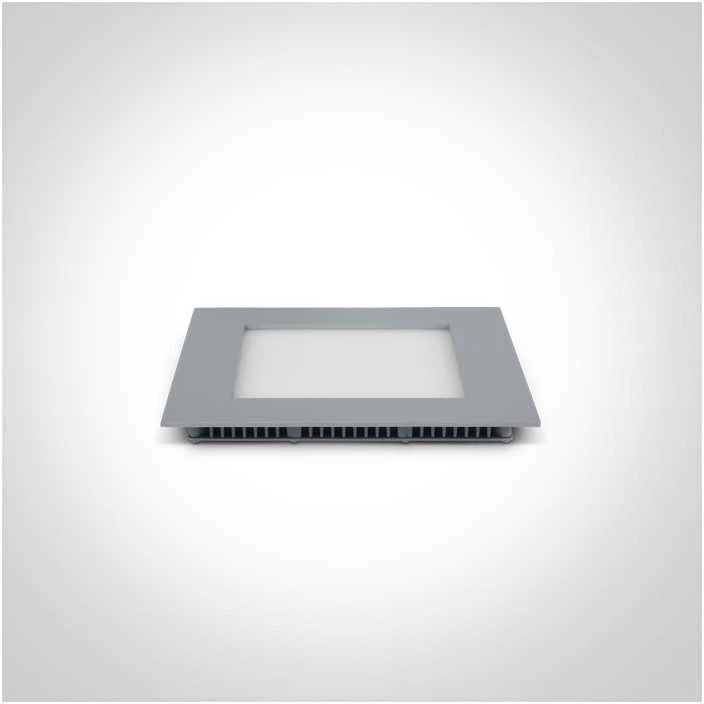 16W LED įleidžiama panelė, pilka, 3000K, 50116FA/G/W