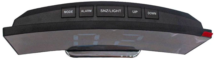 1X ZEGAR LED CYFROWY ELEKTRONICZNY Skaitmeninis žadintuvas ALARM