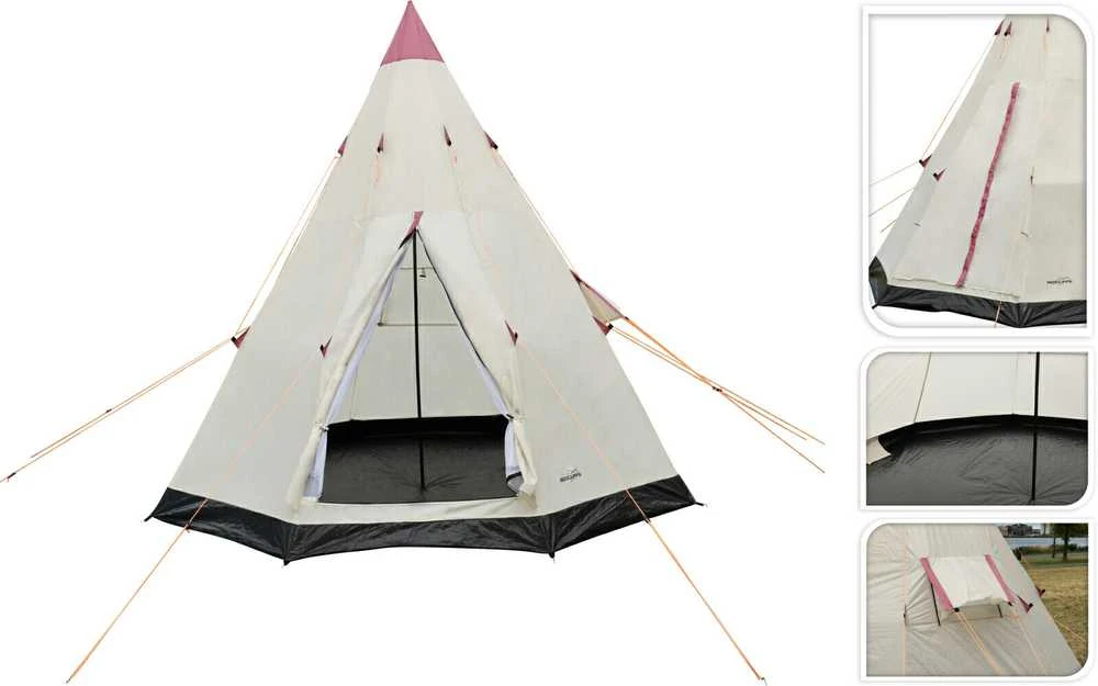 2-3-vietė palapinė TIPI Redcliffs 250x250x240cm/2.5kg kritulių atsp.2000mm