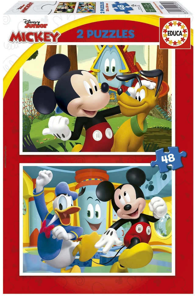 Educa dėlionė 2×48 vnt. - Disney princesės