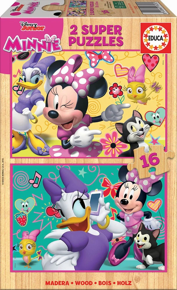 Educa dėlionė 2x20 vnt. - Disney princesės
