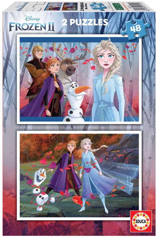 Educa dėlionė 2x48 vnt. - Frozen II