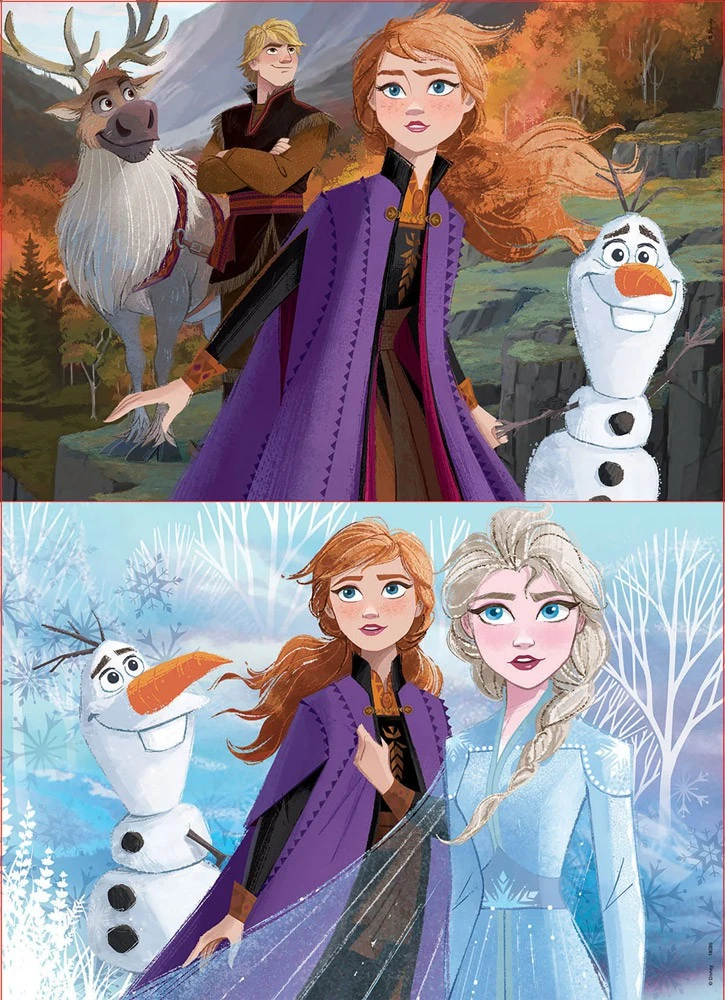 Educa dėlionė 2x50 vnt. - Frozen II