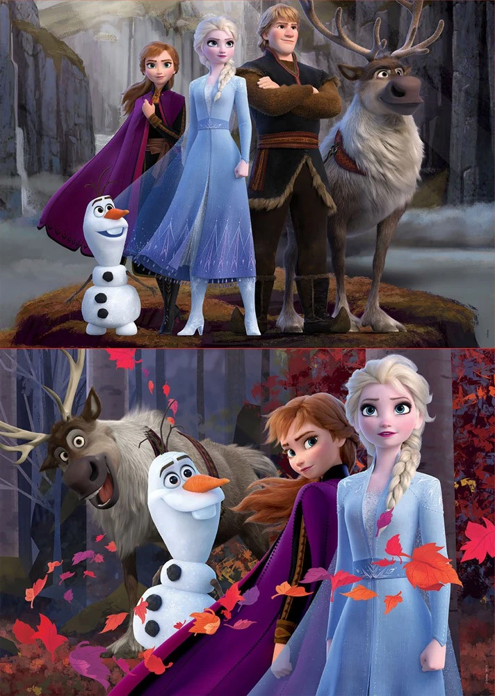 Educa dėlionė 2x100 vnt. - Frozen II