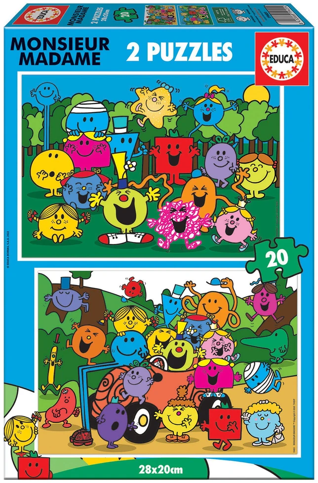 G3 Educa 2 dėlionės (puzzle) 2x16 MICKEY SUPER PILOTAS