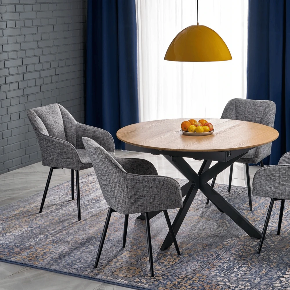 Halmar K576 chair pilkas