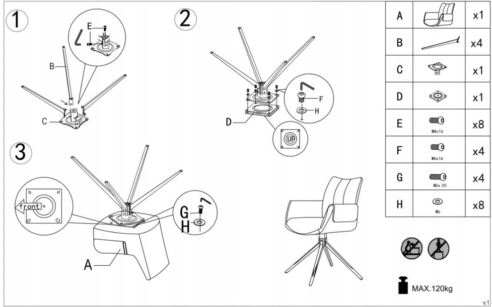 Halmar K579 chair, žalias