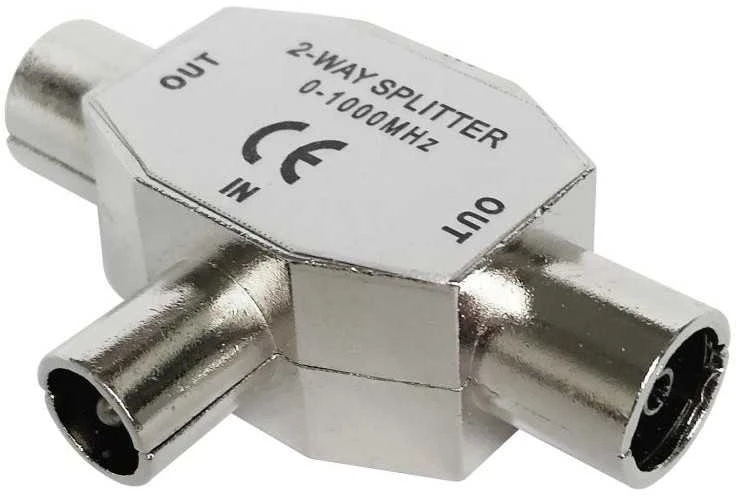 2 krypčių skirstytuvas DELTACO Radijas IEC / R00150040