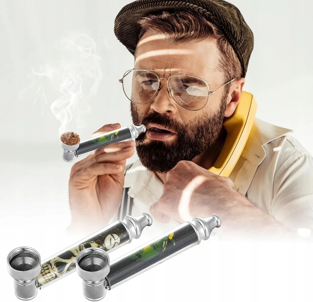 2 METALINIŲ NEŠIOJAMOJO VAMZDŽIO RINKINYS SU ANGLES FILTRAIS