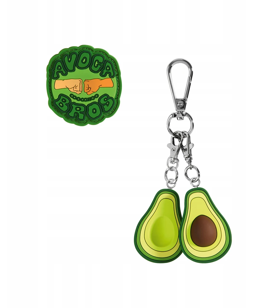 2 spalvingų Coocazoo COLOR UP Avocabros kuprinės pakabukų rinkinys