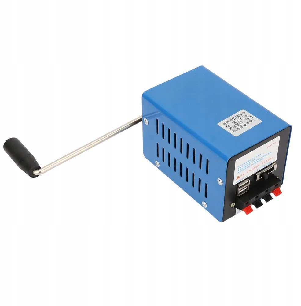 20 W AVARINIS MAITINIMO GENERATORIAUS RANKINIS SUKAMAS USB 3–15 V