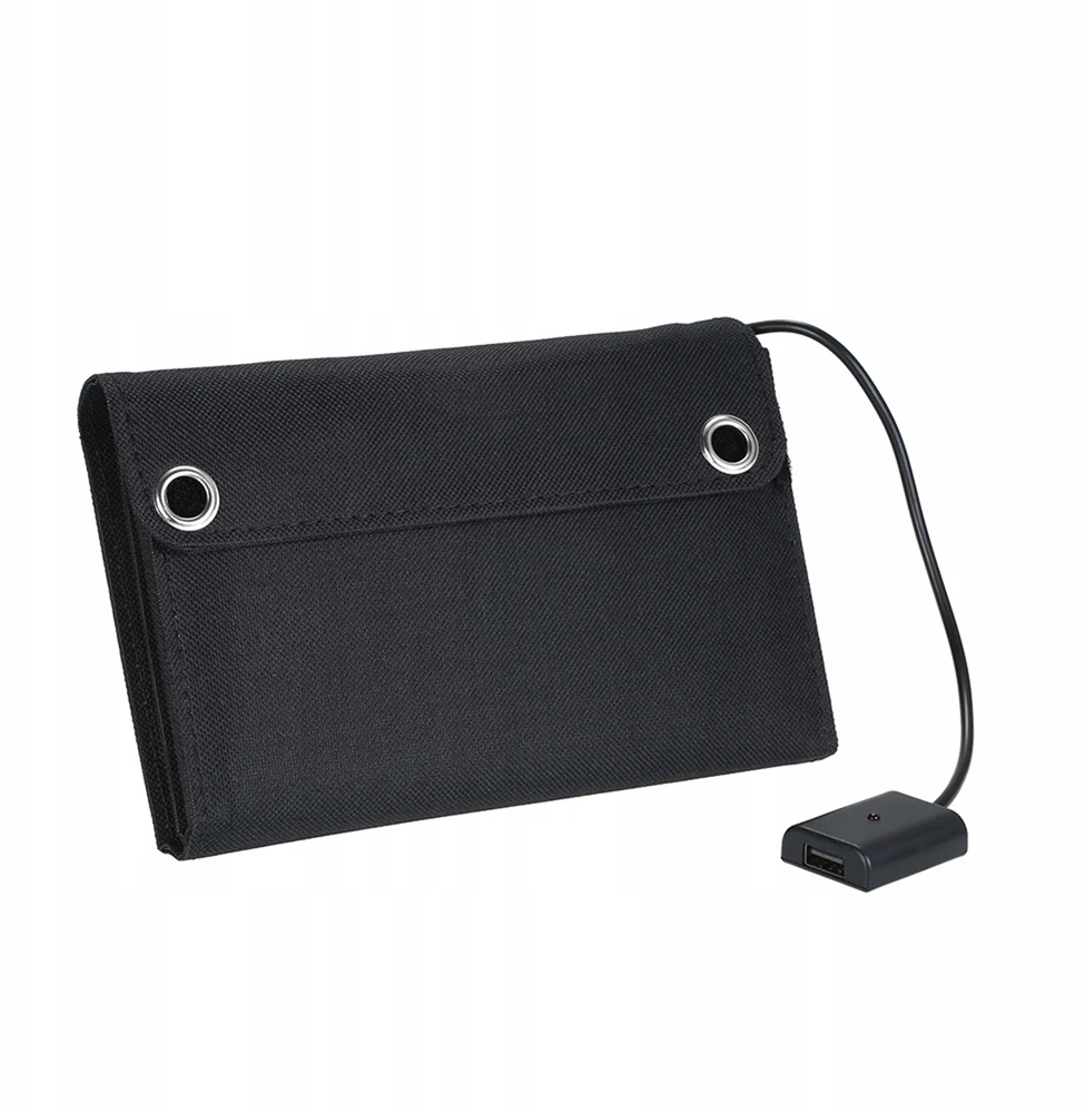 20W saulės įkroviklis Sulankstomas saulės skydelis su USB