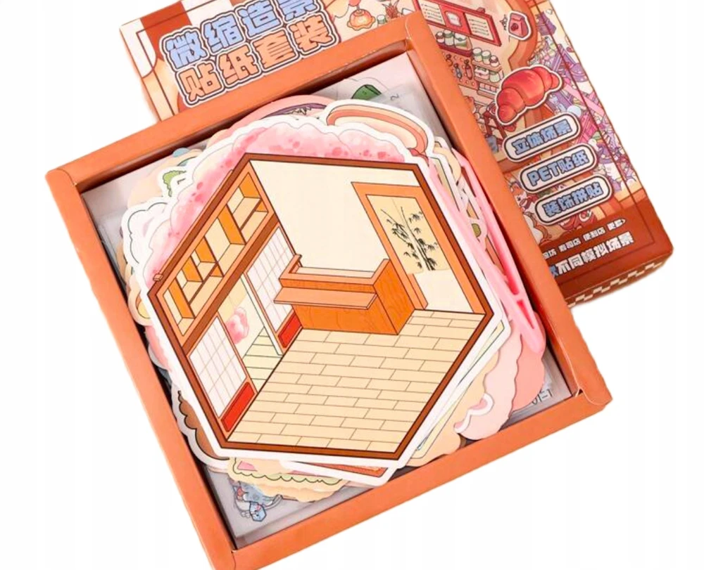 20x 3D DĖŽĖS STIPRIJAI ANTISTRESINIAI ANTISTRESAI TIKTOK HOUSE ROOMBOX SCENAS