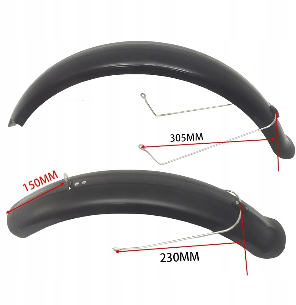 24/20" X4.0 Fat Tire dviračių sparnai purvasaugių rinkinys, purvasaugiai