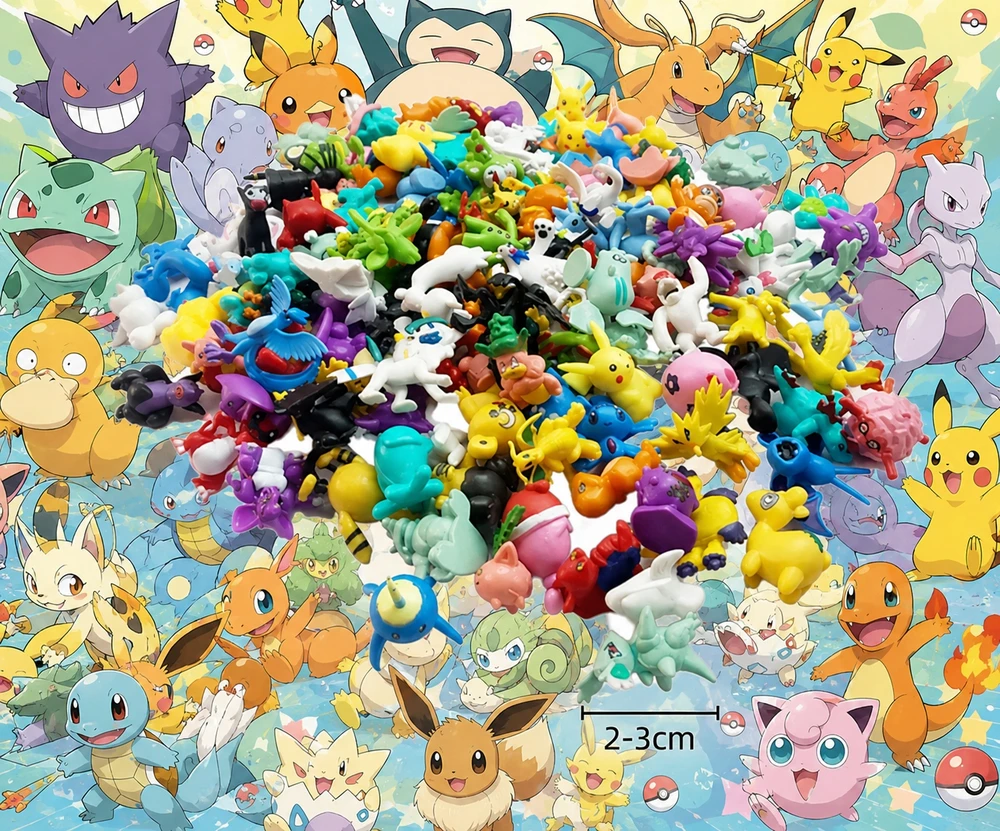 24 „Pokemon“ figūrėlių rinkinys + „Pokeball“ | XXL kolekcija | Programėlė gerbėjams
