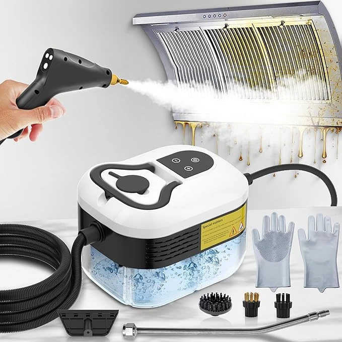 2500 W 4,5 baro aukšto slėgio garų valiklis, 1200 ml, 6 greičiai