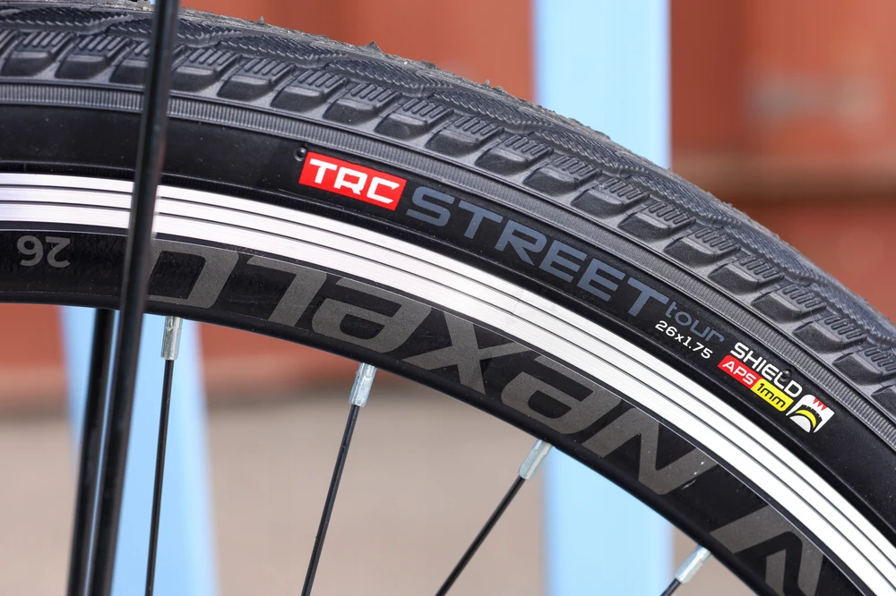 26 colių TRC dviračio padanga 26x1,75 su ANTIPUNCTURE Įdėklu 47-559 STRONG