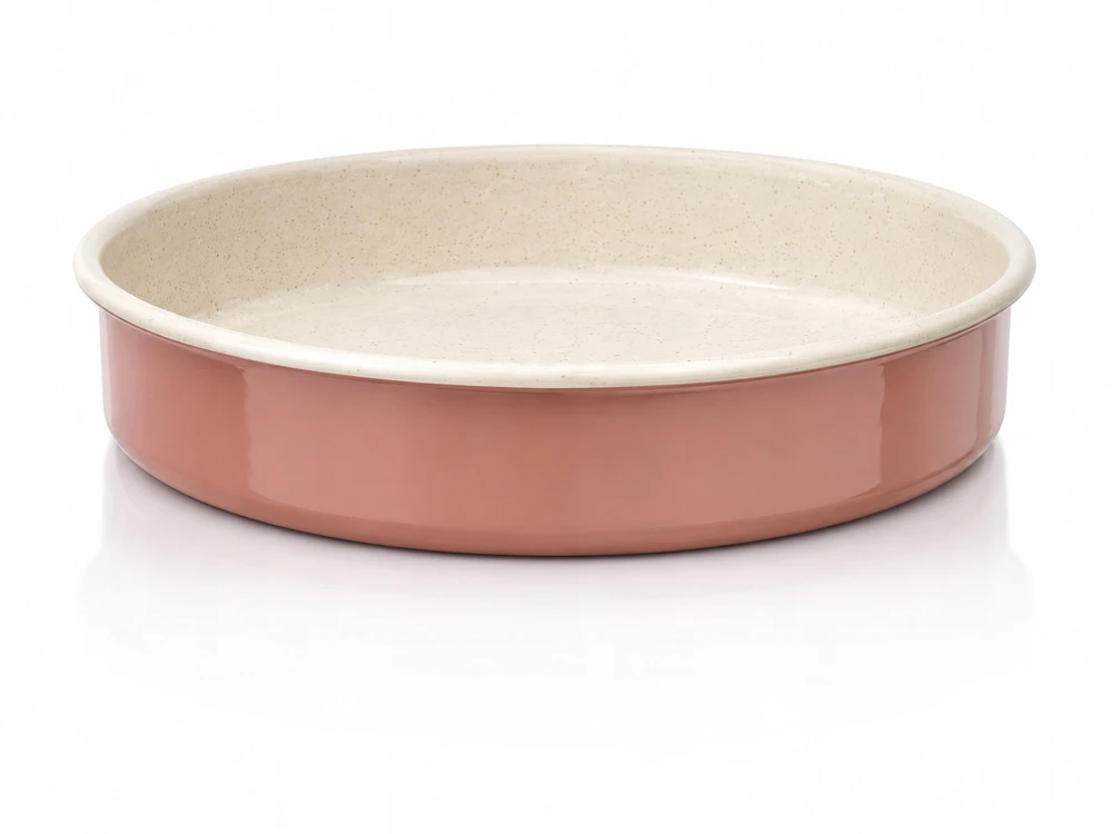 28 cm orkaitėje atsparus troškinimo indas, emaliuotas Metalac Mocha Mousse