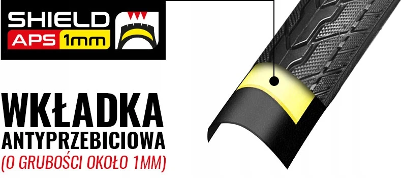 28" TRC dviračio padanga dviračiui 28x1,75 47-622 ANTIPŪRINIS Įdėklas