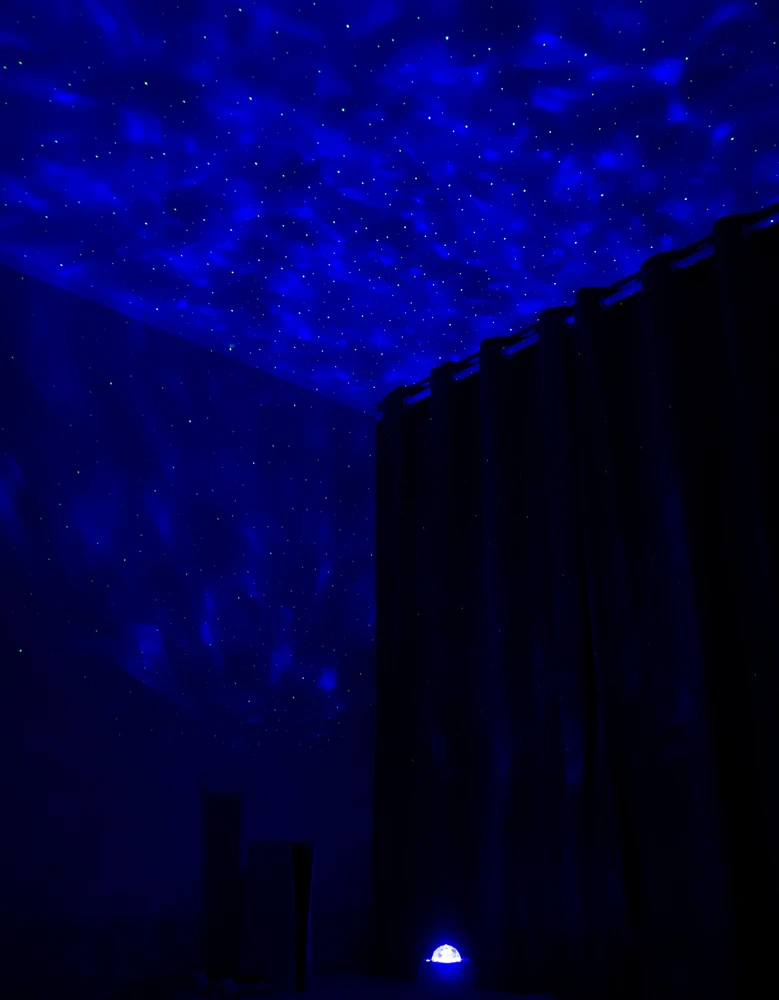 2Control Naktinė lempa LED Projektorius GWIAZD OBROTOWA RGB BT