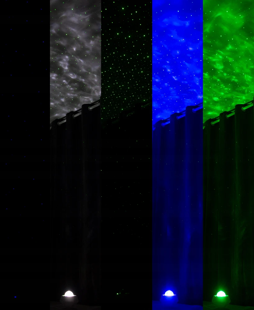 2Control Naktinė lempa LED Projektorius GWIAZD OBROTOWA RGB BT