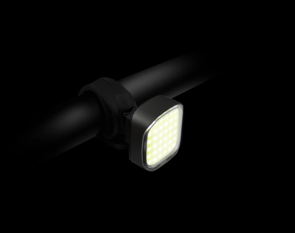 2K Games Dviračio Žibintų Komplektas 2K COB LED Priekis + Galas Įkraunami USB