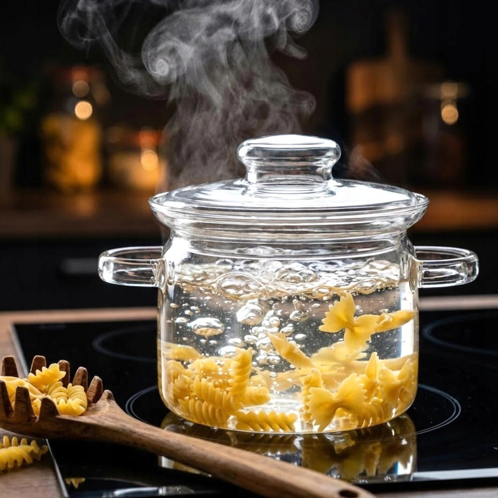 2L STIKLINIS PUODAS SU DANGIU, KARŠUMAI ATSPARUS LIETUVIAS, ILGUS