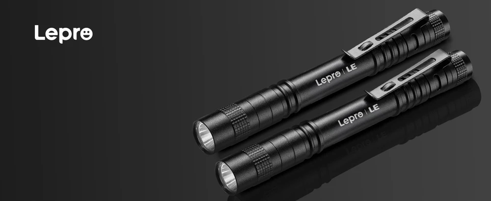 LEPRO 120023-2 Flashlight, 2-pack
