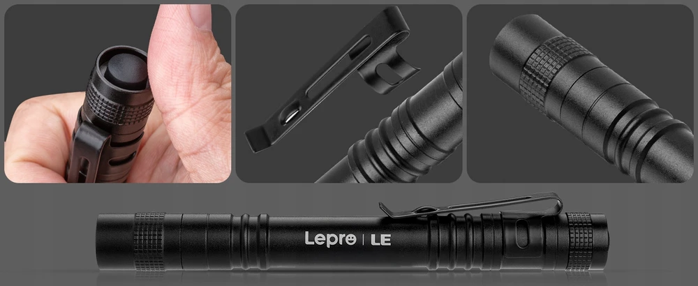LEPRO 120023-2 Flashlight, 2-pack