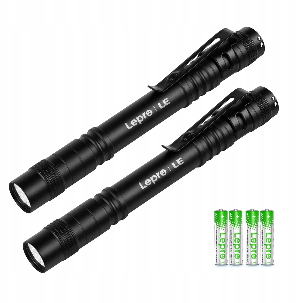 LEPRO 120023-2 Flashlight, 2-pack