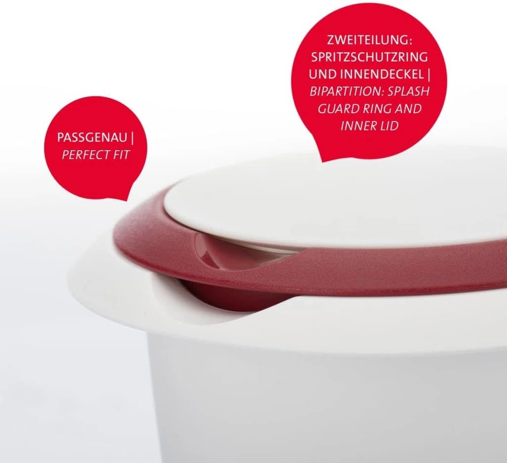2X PLAKIMO PUODAS 1L SU DANČIU IR PLASTIKLU