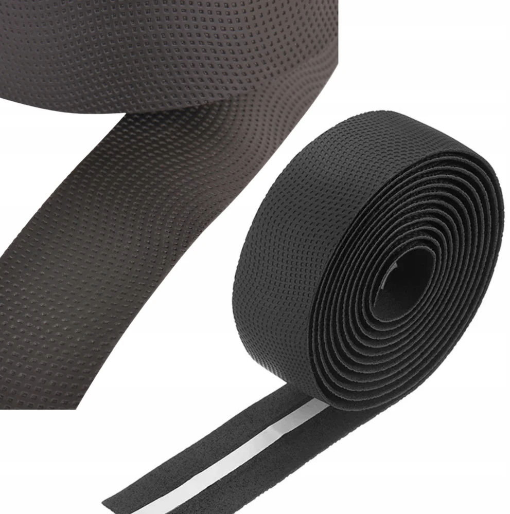 2x putplasčio juodo kelio žvyro vairo juosta, stora EVA Premium