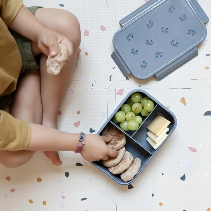 3 Sprouts 3 daigai – priešpiečių dėžutė, Blueberry/Mėlyna – (IBBBBL)