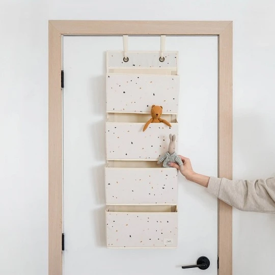 3 Sprouts Hanging Door Organizer Kreminis Perdirbtas