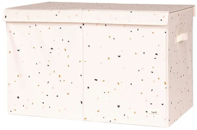 3 Sprouts Pudełko Zamykane Recycled Terrazzo Kreminis