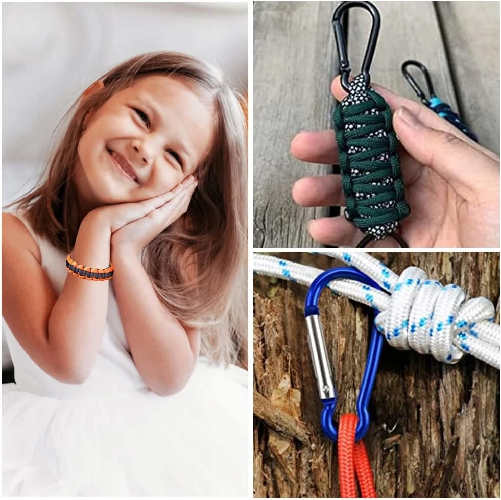 36 SPALVŲ PARACORD SIŪLIAI APRANKĖLIŲ SIUVIMO RINKINYS VAIKAMS