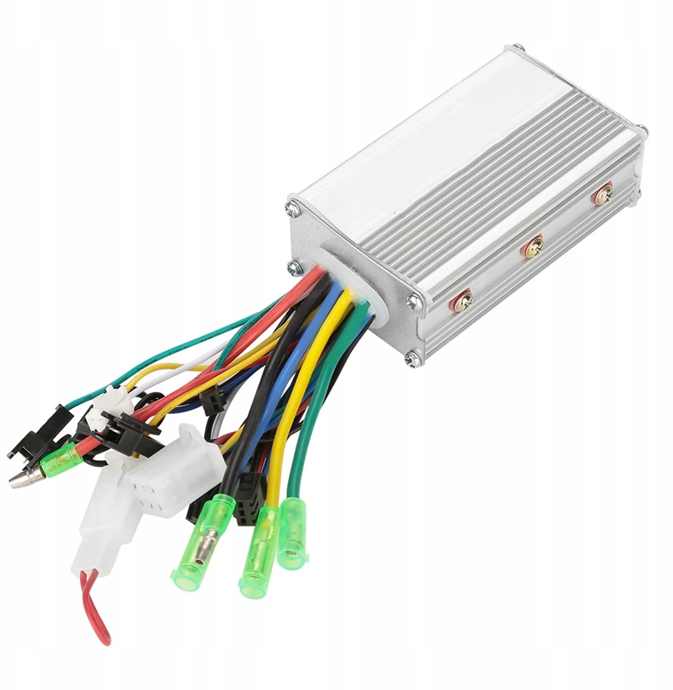36V/48V 350W BE ŠEETYTŲ VARIKLIO VALDIKLIS ELEKTRINIAM DVIRAČIUI