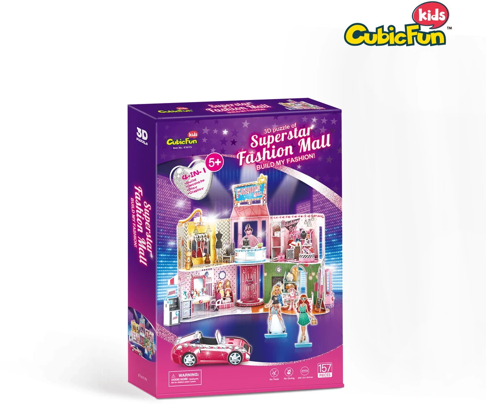 CUBICFUN 3D dėlionė „Princesės gimtadienis“