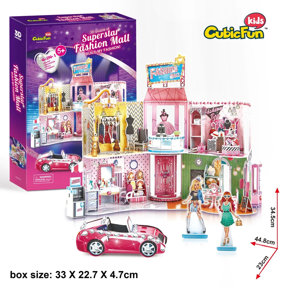 CUBICFUN 3D dėlionė „Princesės gimtadienis“