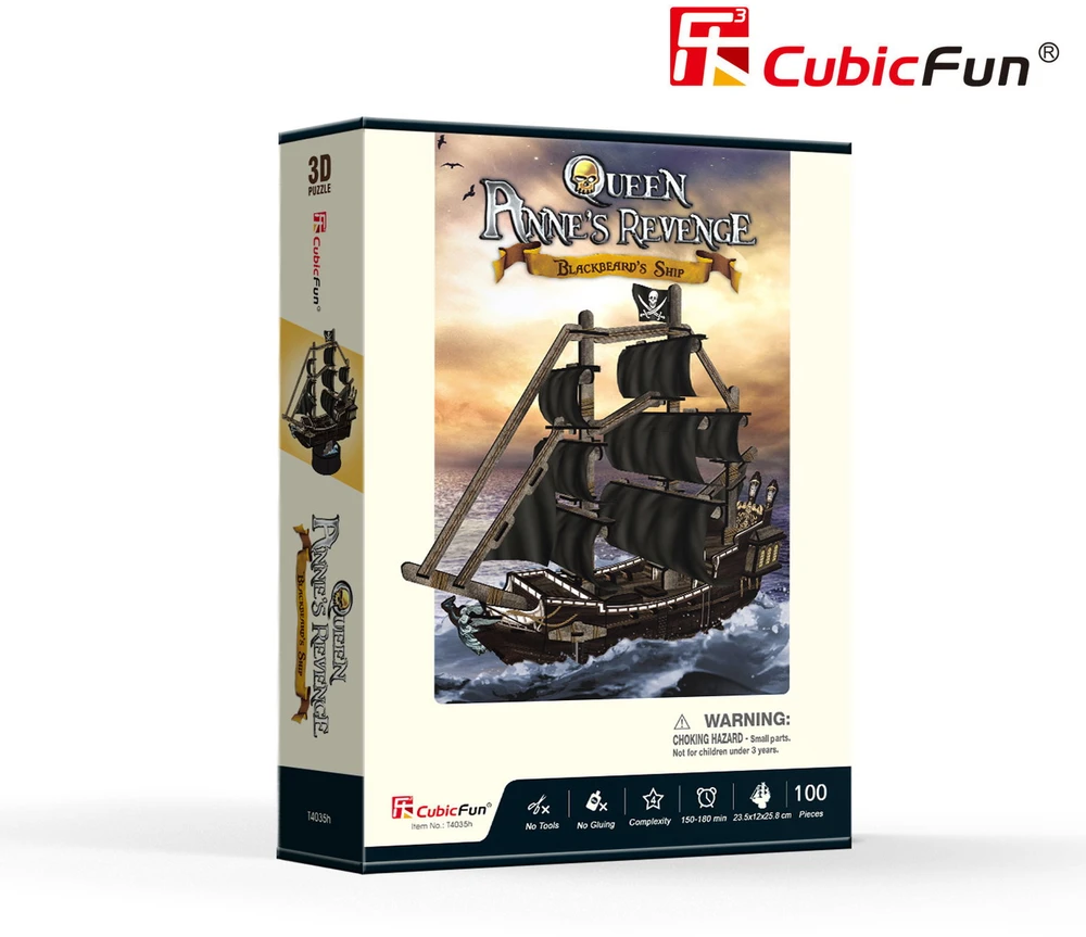 Puzzle CUBICFUN 3D dėlionė (vidutinė) „Lėlių namas“