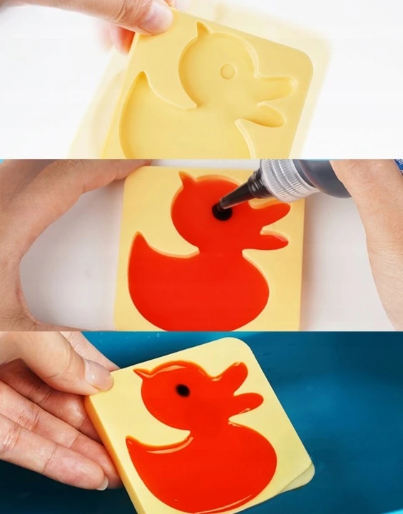 3D GELINĖS FIGURĖLĖS VANDENS BUTELIAMS 60 ml XXL RINKINYS „Pasidaryk pats“ vandens žaislas